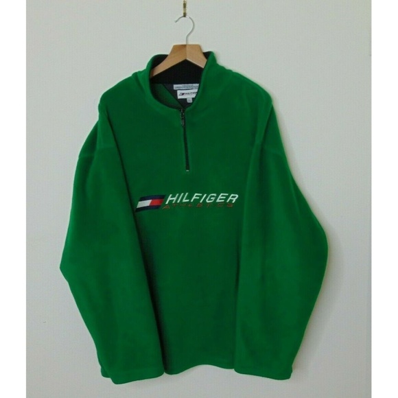 Tommy Hilfiger Other - Vintage Tommy Hilfiger Athletics XL Green Jacket
